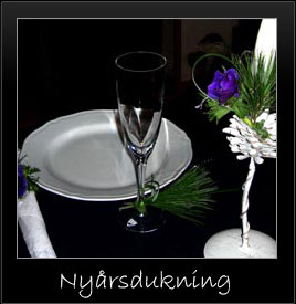 Nyårsdukning